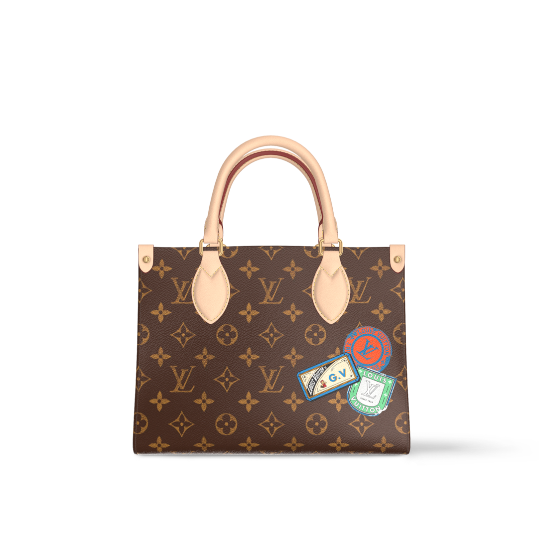 【無料郵送/関税込/正規品】 Louis Vuitton Onthego PM Monogram Louis Vuitton OnTheGo PM Monogram/Monogram Reverse in Coated